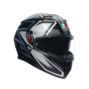 Κράνος μηχανής AGV K3 COMPOUND MATT ΜΑΥΡΟ/ΓΚΡΙ