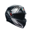 Κράνος μηχανής AGV K3 COMPOUND MATT ΜΑΥΡΟ/ΓΚΡΙ thumb