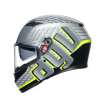 Κράνος μηχανής AGV K3 - FORTIFY GREY/BLACK/YELLOW FLUO thumb