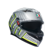 Κράνος μηχανής AGV K3 - FORTIFY GREY/BLACK/YELLOW FLUO thumb
