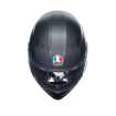 Κράνος μηχανής AGV K3 E2206 ΜΑΥΡΟ ΜΑΤ thumb