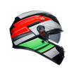 Κράνος μηχανής AGV K3 - WING BLACK/ITALY thumb