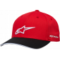 Καπέλο ALPINESTARS HAT ROSTRUM RED/BLACK thumb