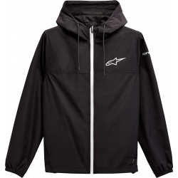 Μπουφάν μηχανής ALPINESTARS TREQ WINDBREAKER BLACK/WHITE