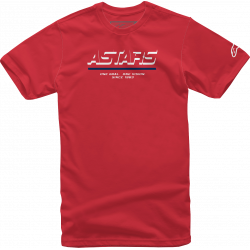 T-shirt μοτοσυκλέτας ALPINESTARS TEE SHADOW RED