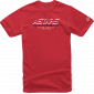 T-shirt μοτοσυκλέτας ALPINESTARS TEE SHADOW RED thumb