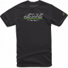 T-shirt μοτοσυκλέτας ALPINESTARS TEE SHADOW BLACK