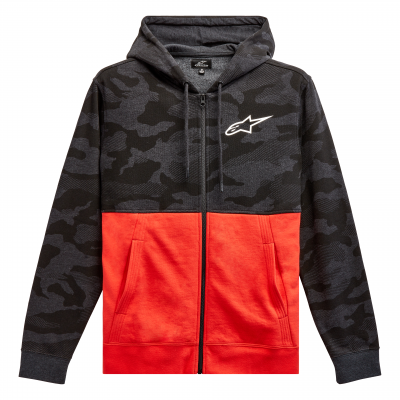Φούτερ μοτοσυκλέτας ALPINESTARS HOODIE CAMO-BLOCK CHAR