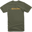 T-shirt μοτοσυκλέτας ALPINESTARS TEE HERITAGE GRN/GLD T-shirt μοτοσυκλέτας ALPINESTARS TEE HERITAGE GRN/GLD thumb