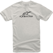 T-shirt μοτοσυκλέτας ALPINESTARS TEE WORDMARK NAT/BK thumb