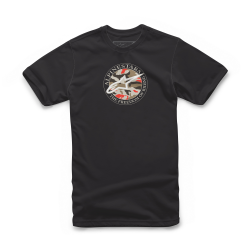 T-shirt μοτοσυκλέτας ALPINESTARS TEE DOT-CAMO BLACK