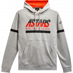 Φούτερ μοτοσυκλέτας ALPINESTARS HOODIE CLUB GREY Φούτερ μοτοσυκλέτας ALPINESTARS HOODIE CLUB GREY