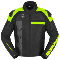 Μπουφάν μηχανής SPIDI PROGRESSIVE NET Yellow fluo
