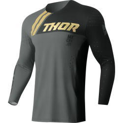 Μπλούζα motocross THOR PRIME DRIVE BLACK GRAY
