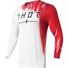 Μπλούζα motocross THOR PRIME FREEZE WHITE RED