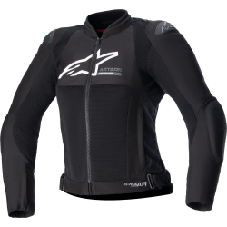 Γυναικείο μπουφάν μηχανής ALPINESTARS Stella 4W SMX AIR ΜΑΥΡΟ