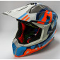 Κράνος μηχανής motocross MT FALCON ARYA A7 GLOSS BLUE/ORANGE thumb