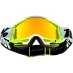 Μάσκα motocross 100% ACCURI2 DUNDER - MIRROR YELLOW thumb
