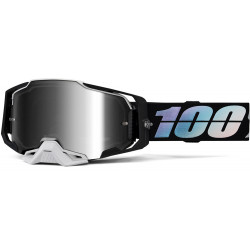 Μάσκα motocross 100% ARMEGA KRISP MIRROR SILVER Μάσκα motocross 100% ARMEGA KRISP MIRROR SILVER