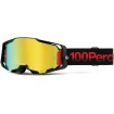 Μάσκα motocross 100% ARMEGA TZAR MIRROR GOLD thumb