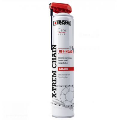 Λιπαντικό Σπρέι Αλυσίδας Μοτοσυκλέτας IPONE X-TREM CHAIN OFF-ROAD - 750ml