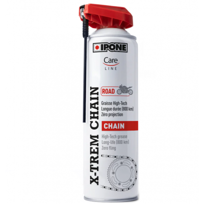 Λιπαντικό Σπρέι Αλυσίδας Μοτοσυκλέτας IPONE X-TREM CHAIN ROAD - 500ml