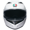 Κράνος μηχανής AGV K3 E2206 - MONO SETA ΛΕΥΚΟ thumb