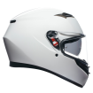 Κράνος μηχανής AGV K3 E2206 - MONO SETA ΛΕΥΚΟ thumb