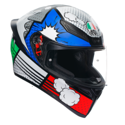 Κράνος μηχανής AGV K1 S E2206 BANG MATT ITALY/ΜΠΛΕ