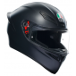 Κράνος μηχανής AGV K1 S E2206 - ΜΑΥΡΟ ΜΑΤ FULL FACE thumb