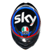 Κράνος μηχανής AGV K1 S VR46 SKY RACING TEAM ΜΑΥΡΟ/ΚΟΚΚΙΝΟ thumb