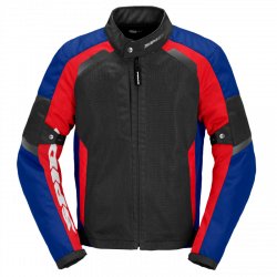 Υφασμάτινο μπουφάν μοτοσυκλέτας SPIDI TEK NET BLACK/RED/BLUE