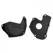 Σετ προστατευτικό καπάκι κινητήρα KAWASAKI KX250F 2017-21 BLACK thumb