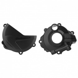 Σετ προστατευτικό καπάκι κινητήρα HONDA CRF250R 2018-22 BLACK