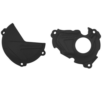 Σετ προστατευτικό καπάκι κινητήρα YAMAHA YZ450F 2014-17 BLACK