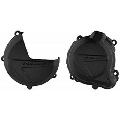 Σετ προστατευτικό καπάκι κινητήρα YAMAHA YZ450F 2018 - / WR450F/YZ450FX 2019 - BLACK