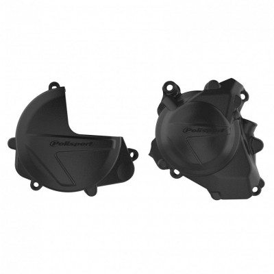 Σετ προστατευτικό καπάκι κινητήρα HONDA CRF450R 2017-22 BLACK Σετ προστατευτικό καπάκι κινητήρα HONDA CRF450R 2017-22 BLACK