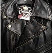 Δερμάτινο μπουφάν μηχανής CHOPPER BLACK Δερμάτινο μπουφάν μηχανής CHOPPER BLACK thumb