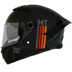 Κράνος μηχανής MT THUNDER 4 SV MIL A11 ΜΑΤ ΜΑΥΡΟ FULL FACE
