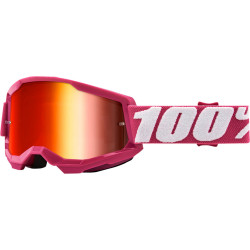 Μάσκα motocross 100% STRATA2 FLETCHER MIRROR RED Μάσκα motocross 100% STRATA2 FLETCHER MIRROR RED