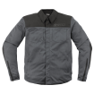 Υφασμάτινο μπουφάν μοτοσυκλέτας ICON UPSTATE MESH CE GREY thumb