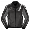 Δερμάτινο μπουφάν μηχανής SPIDI DP PROGRESSIVE LEATHER Black/White