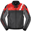 Δερμάτινο μπουφάν μηχανής SPIDI DP PROGRESSIVE LEATHER Red Δερμάτινο μπουφάν μηχανής SPIDI DP PROGRESSIVE LEATHER Red thumb