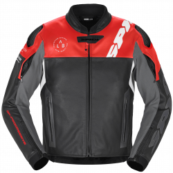 Δερμάτινο μπουφάν μηχανής SPIDI DP PROGRESSIVE LEATHER Red Δερμάτινο μπουφάν μηχανής SPIDI DP PROGRESSIVE LEATHER Red