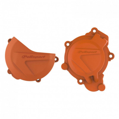 Σετ προστατευτικό καπάκι κινητήρα KTM XC/SX 125/200 2016-18 HUSQ TC 125 2016-18 ORANGE Σετ προστατευτικό καπάκι κινητήρα KTM XC/SX 125/200 2016-18 HUSQ TC 125 2016-18 ORANGE