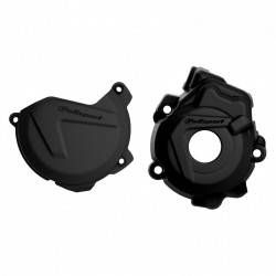 Σετ προστατευτικό καπάκι κινητήρα KTM SXF/XCF HUSQ FC 250/350 2013-15 BLACK