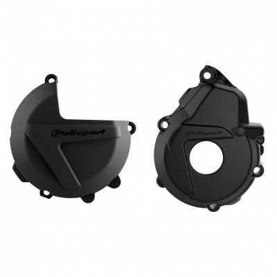 Σετ προστατευτικό καπάκι κινητήρα KTM EXCF/XCFW 250/350 2017- FE250/350 2019- BLACK Σετ προστατευτικό καπάκι κινητήρα KTM EXCF/XCFW 250/350 2017- FE250/350 2019- BLACK