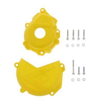 Σετ προστατευτικό καπάκι κινητήρα KTM SXF/XCF 250/350 HUSQ FC 250/350 2016-22 YELLOW Σετ προστατευτικό καπάκι κινητήρα KTM SXF/XCF 250/350 HUSQ FC 250/350 2016-22 YELLOW