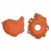 Σετ προστατευτικό καπάκι κινητήρα KTM SXF/XCF HUSQ FC 250/350 2013-15 ORANGE