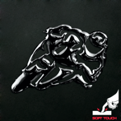 Διακοσμητικό αυτοκόλλητο 3D ONEDESIGN ECOMOBKP ΜΑΥΡΟ